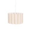 Suspensie Rona, metal, poliester, bej, 1XE27, D.37 cm, 210300