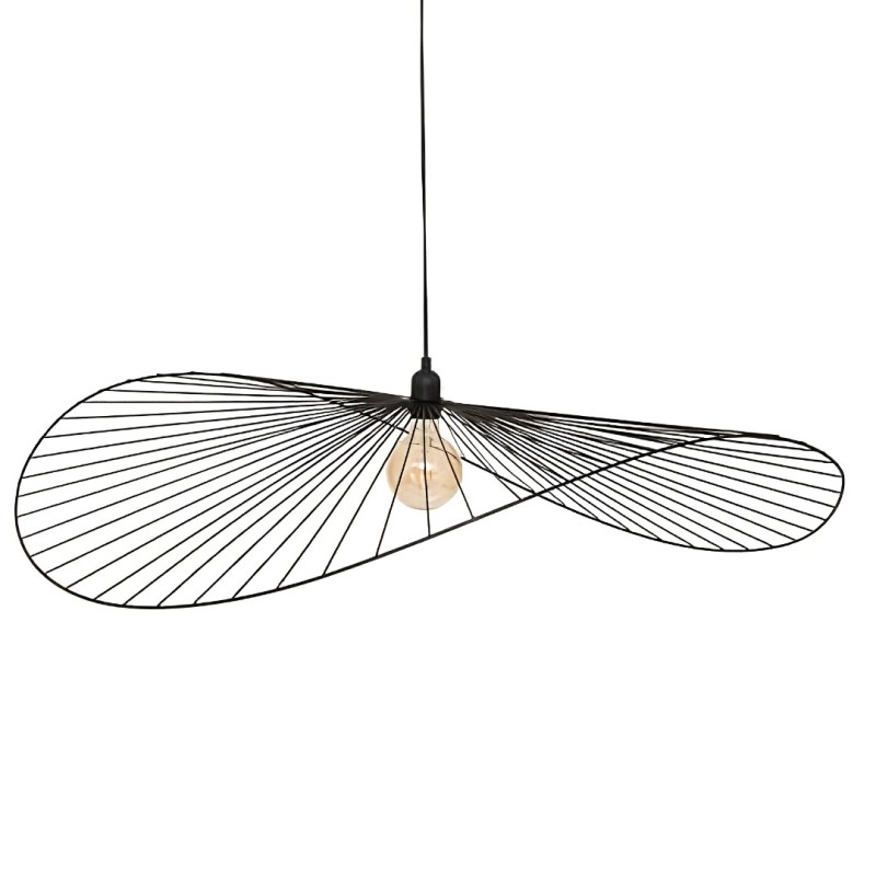 Suspensie Adelia, metal, negru, 1XE27, D.98 cm, 210302