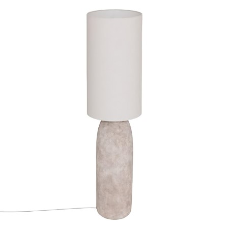 Lampadar Keyah, ceramica, textil, gri, 1XE27, H.111 cm, 210322 
