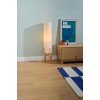 Lampadar Rafa, lemn, textil, bej, 1XE27, H.107 cm, 210325