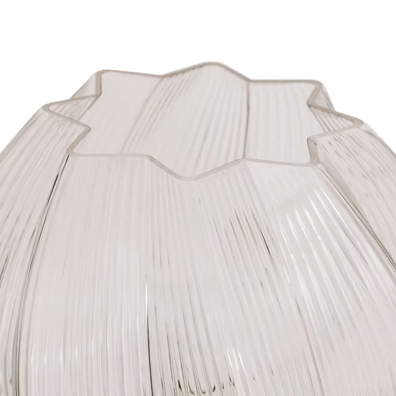 Veioza Phylas, ceramica, sticla, camel, 1XE14, H.45 cm, 210349B