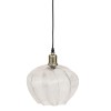 Suspensie Phylas, metal, sticla, 1XE14, D.27 cm, 210357