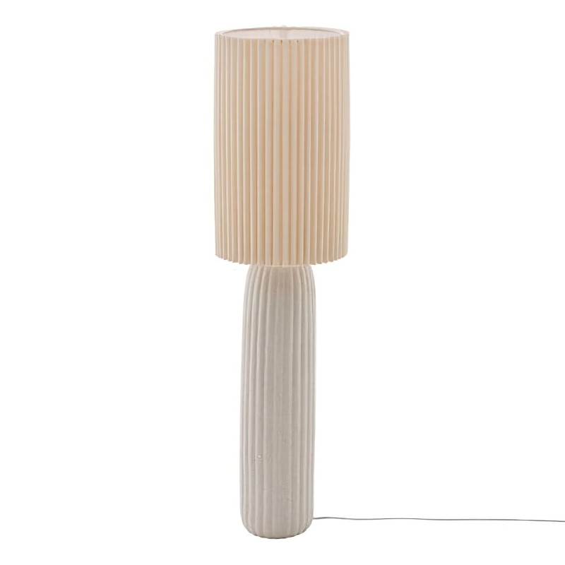 Lampadar Kenan, ceramica, bej, 1XE27, H.122 cm, 210369