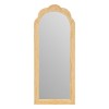 Oglinda de perete Maggie, MDF, ratan, sticla, bej, H.170 cm, 210445