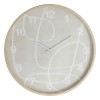 Ceas de perete Greta, MDF, sticla, D.38 cm, 210452