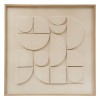 Tablou 3D canvas Cataline, alb, 60x60 cm, 210457
