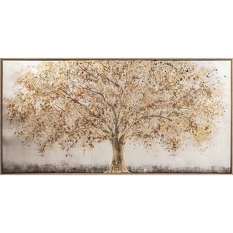 Tablou canvas Eka, folie aurie, 78x38 cm, 210488