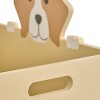 Cutie de jucarii Dog, MDF, bej, L.48 cm, 211001
