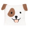Pernuta Dog, poliester, boucle, alb, 40X40 cm, 211011
