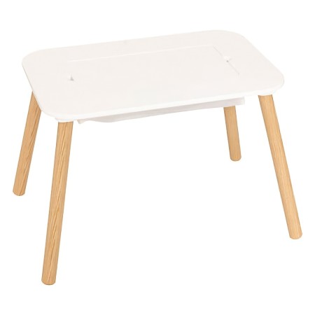 Masa copii Buldy, lemn, MDF, alba, L.68 cm, 211034