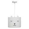 Suspensie Toxey, metal, boucle alb, 1XE14, D.28 cm, 211055