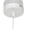 Suspensie Toxey, metal, boucle alb, 1XE14, D.28 cm, 211055
