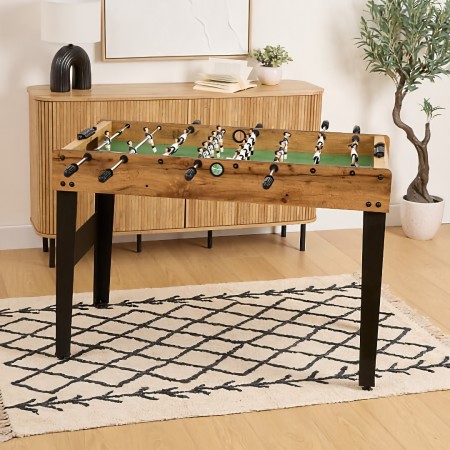 Masa de fotbal Willy, metal, MDF, L.115 cm, 211754 