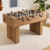 Masa de fotbal Dave, MDF, maro, L.144 cm, 211756