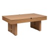 Masa 3 in 1 Dave, MDF, maro, L.215 cm, 211757