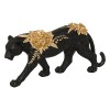 Decoratiune Panther, polirasina, neagra, L.40 cm, 211964
