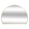 Oglinda de perete Alice, rama metal auriu, sticla, L.90 cm, 212921B
