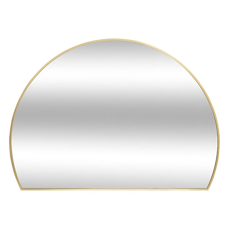 Oglinda de perete Alice, rama metal auriu, sticla, L.90 cm, 212921B