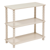 Etajera Chamlo, MDF, lemn de pin, ivoire, 3 polite, L.75 cm, 213008A