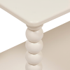 Etajera Chamlo, MDF, lemn de pin, ivoire, 3 polite, L.75 cm, 213008A