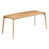 Masa dining Ilona, MDF, lemn de cauciuc, natural, L.180 cm, 213010