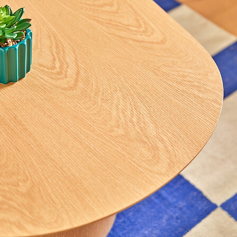 Masuta cafea Lee, MDF, bej, L.100 cm, 213016