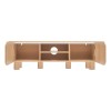 Comoda pentru TV Homelya, PAL, arbore de cauciuc, bej, L.160 cm, 213021