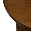 Masuta de cafea Stambh, MDF, lemn de mango, maro, D.90 cm, 213024