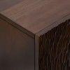 Comoda Nyero, lemn de mango, maro, 3 usi, L.150 cm, 213030