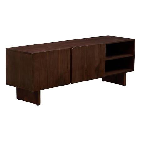 Comoda TV Nyero, lamn de mango, maro, 2 usi, L.147 cm, 213031 