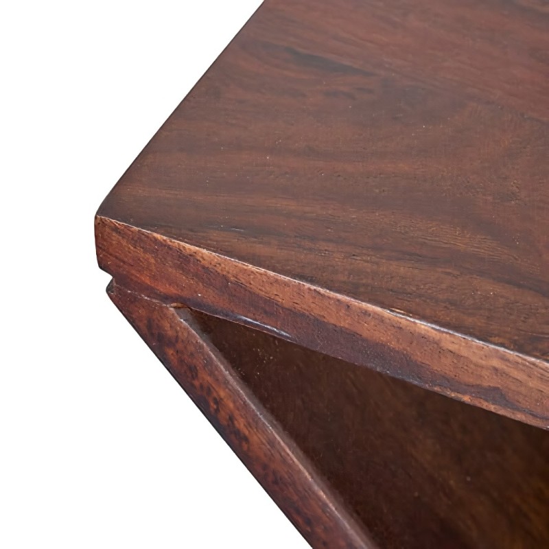 Masuta de cafea Rikaya, lemn de mango, maro, H.45 cm, 213042