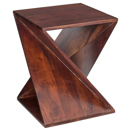 Masuta de cafea Rikaya, lemn de mango, maro, H.45 cm, 213042 