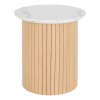 Masuta de cafea Homelya, MDF, metal, multicolor, D.45 cm, 213043