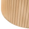 Masa dining Homelya, MDF, blat aspect marmura, D.110 cm, 213045