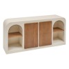 Comoda Sienna, MDF, lemn de mango, bej, L.165 cm, 213049