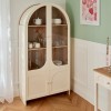 Dulap cu 4 usi Bloomy, MDF, ivoar, H.180 cm, 213056