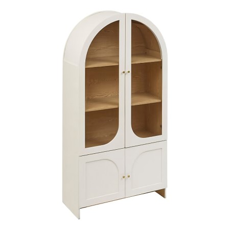 Dulap cu 4 usi Bloomy, MDF, ivoar, H.180 cm, 213056 