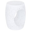 Masuta de cafea Narlon, ceramica, alba, D.38 cm, 213073