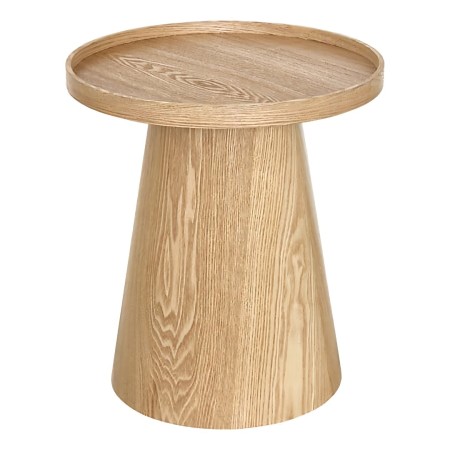 Masuta de cafea Hercyna, MDF, bej, D.45 cm, 213075 