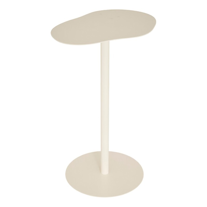Masuta de cafea Sora, metal, bej, H.50 cm, 213076A