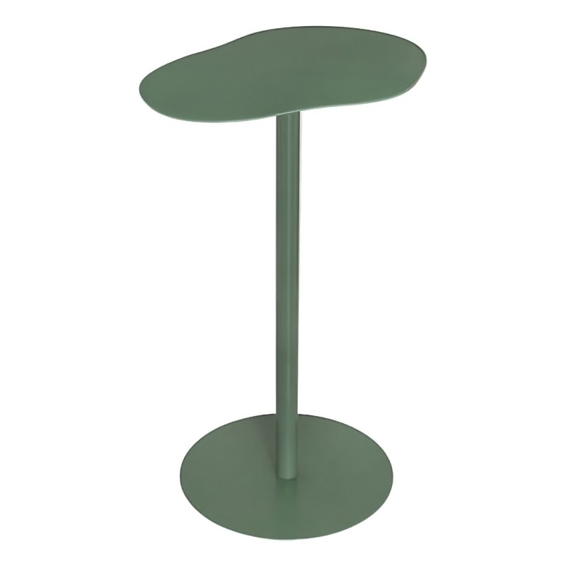 Masuta de cafea Sora, metal, verde-masliniu, H.50 cm, 213076C