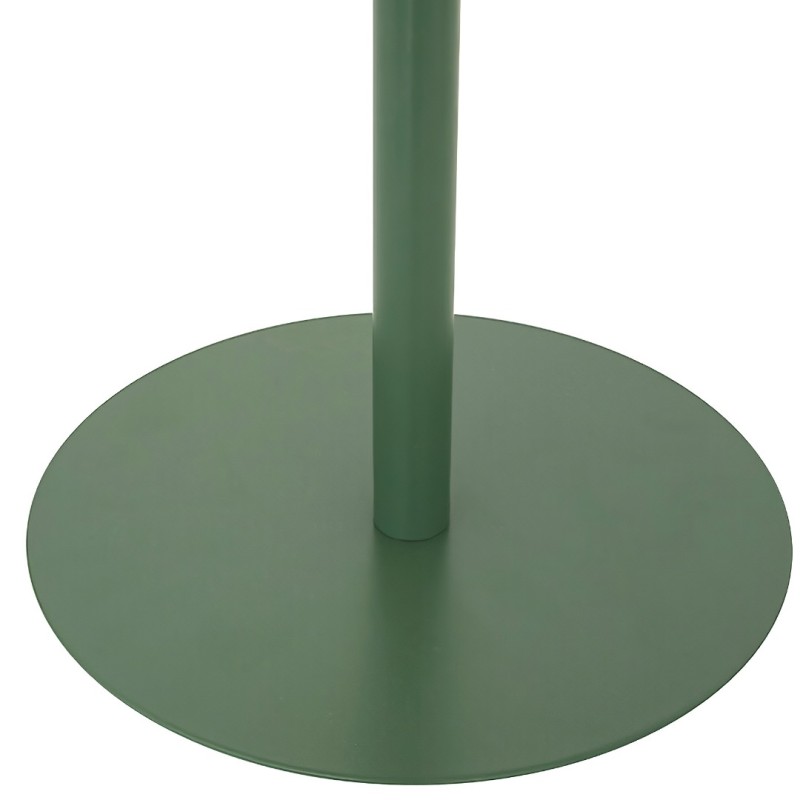 Masuta de cafea Sora, metal, verde-masliniu, H.50 cm, 213076C