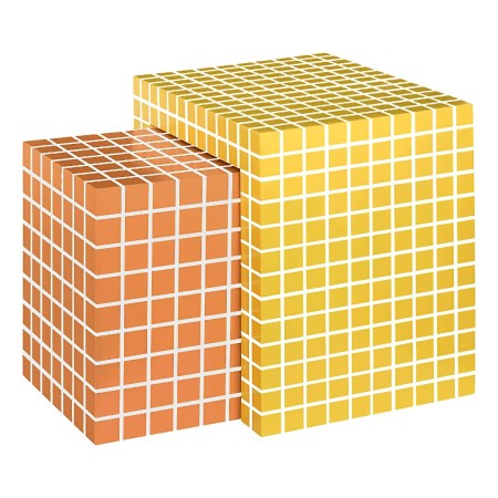 Set 2 masute de cafea Betsy, MDF, multicolor, H.45 cm, 213091 