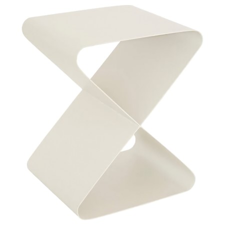 Masuta de cafea Elder, metal, bej, H.45 cm, 213092A 
