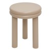 Masuta de cafea Plump, MDF, bej, D.40 cm, 213118A
