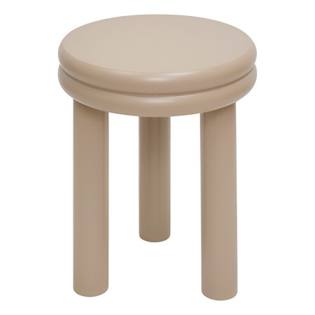 Masuta de cafea Plump, MDF, bej, D.40 cm, 213118A 