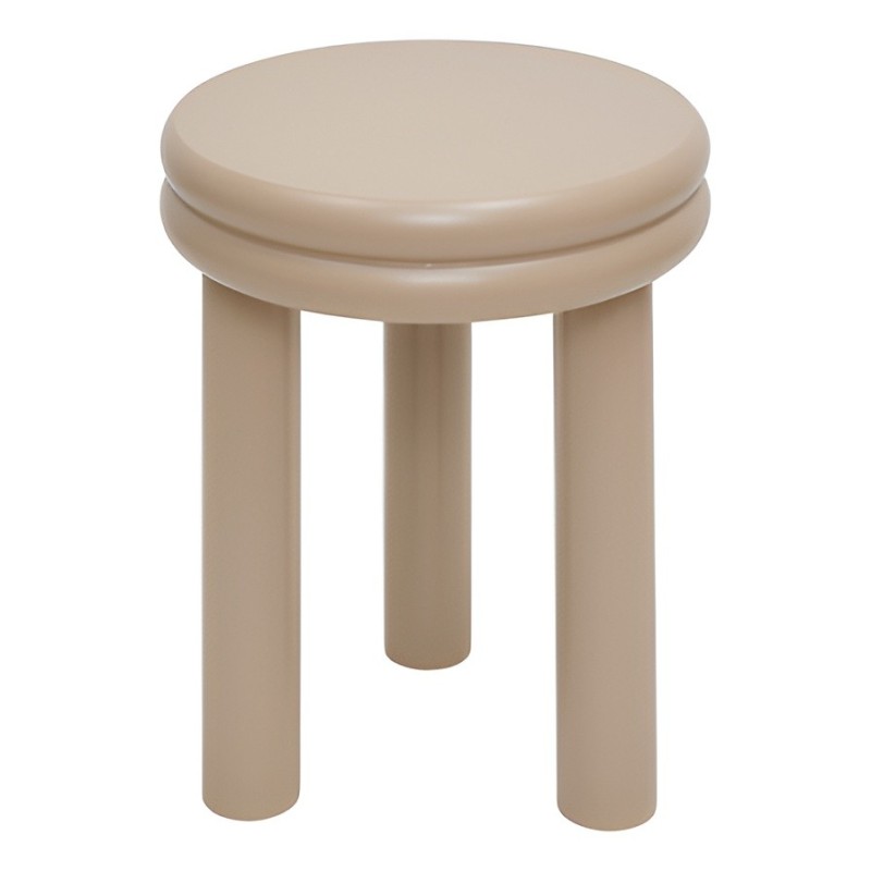 Masuta de cafea Plump, MDF, bej, D.40 cm, 213118A