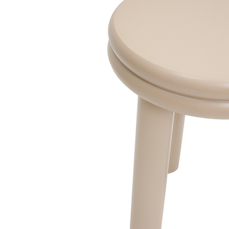 Masuta de cafea Plump, MDF, bej, D.40 cm, 213118A