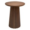 Masuta de cafea Shelty, lemn de mango, maro, D.38 cm, 213132