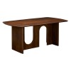 Masa dining Shelty, lemn de mango, maro, L.180 cm, 213133